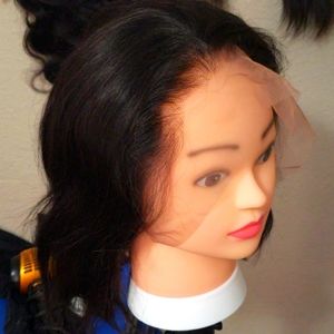 Straight Brazilian Human hair. 10 inches